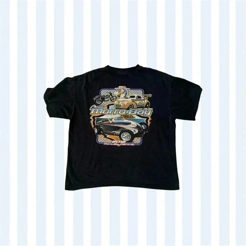 Cruisin Morro bay 2012 car tee short sleeve